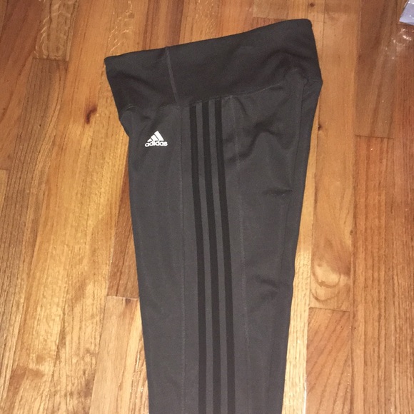Grey Adidas leggings- high waisted full length - Picture 5 of 7